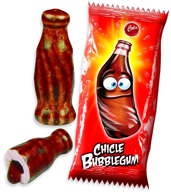 Fini Cola Bottle Gumball (United Kingdom)