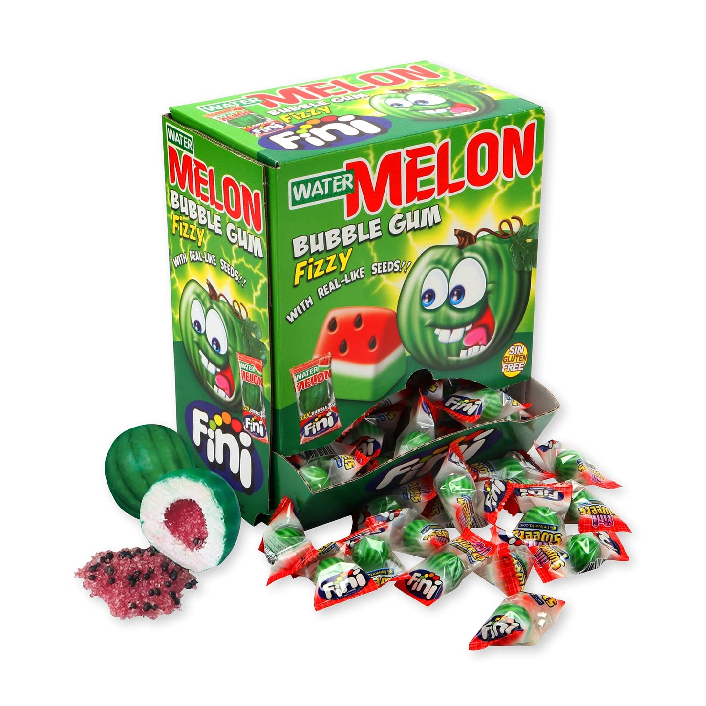 Fini Watermelon Gum Ball (United Kingdom)