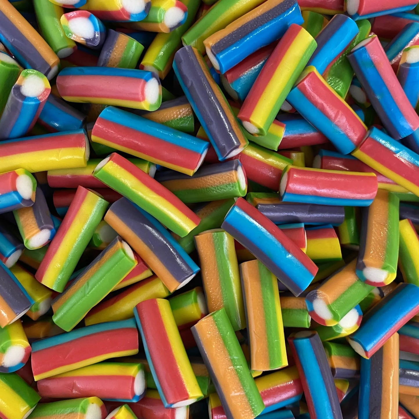 Rainbow Licorice Creme Sticks