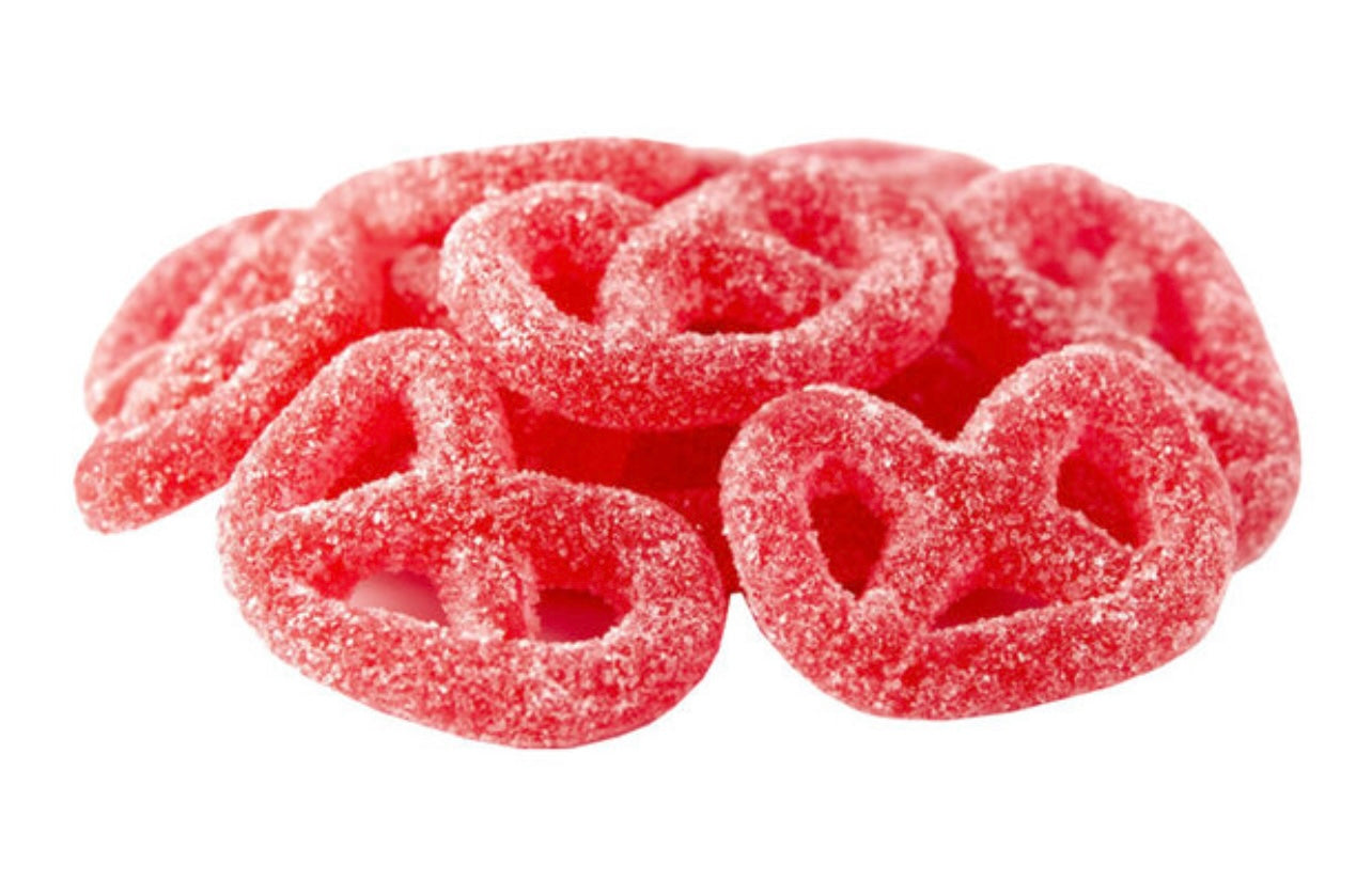 Raspberry Jelly Pretzels (Netherlands)