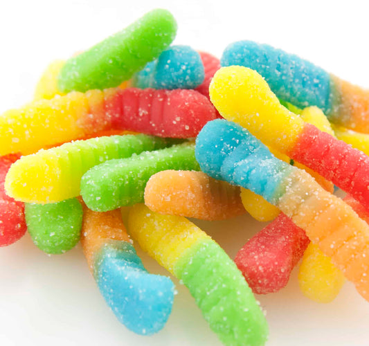 Sour Gummy Neon Worms